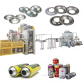 Factory Directly Supply Automatic Aerosol Tin Can Top Cone Lid Making Machine Production Line